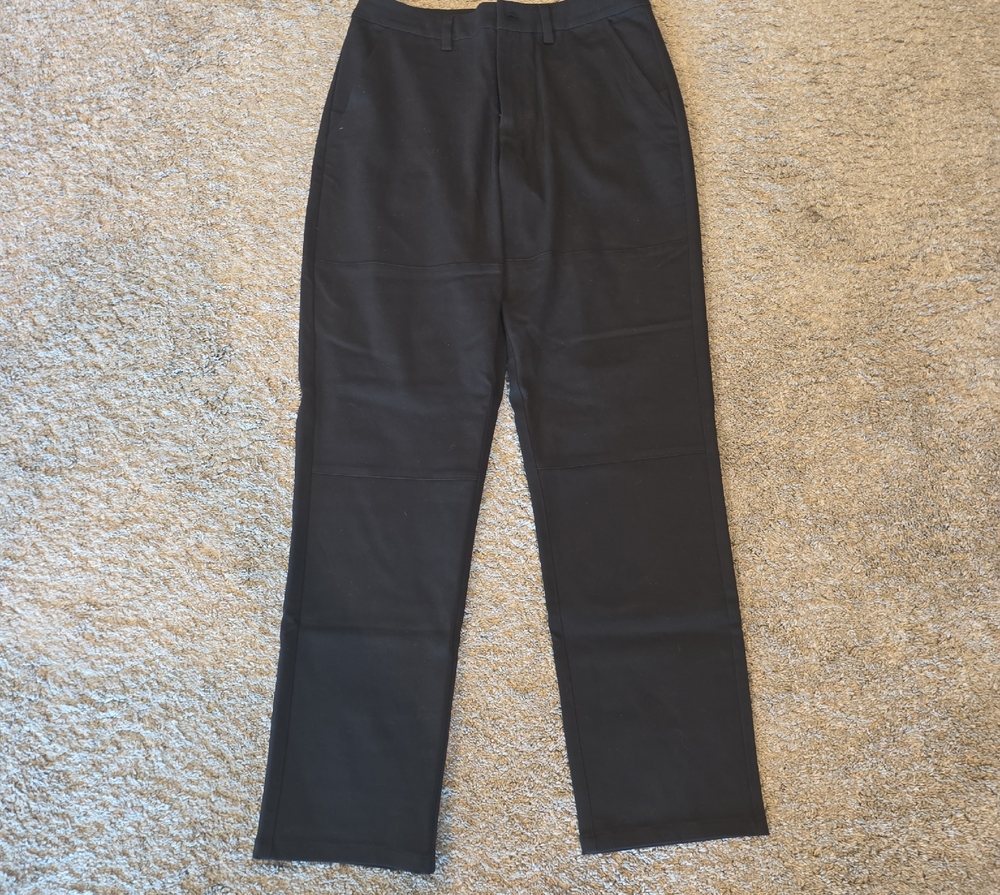 ALO Yoga Men's Charcoal Dress Pants